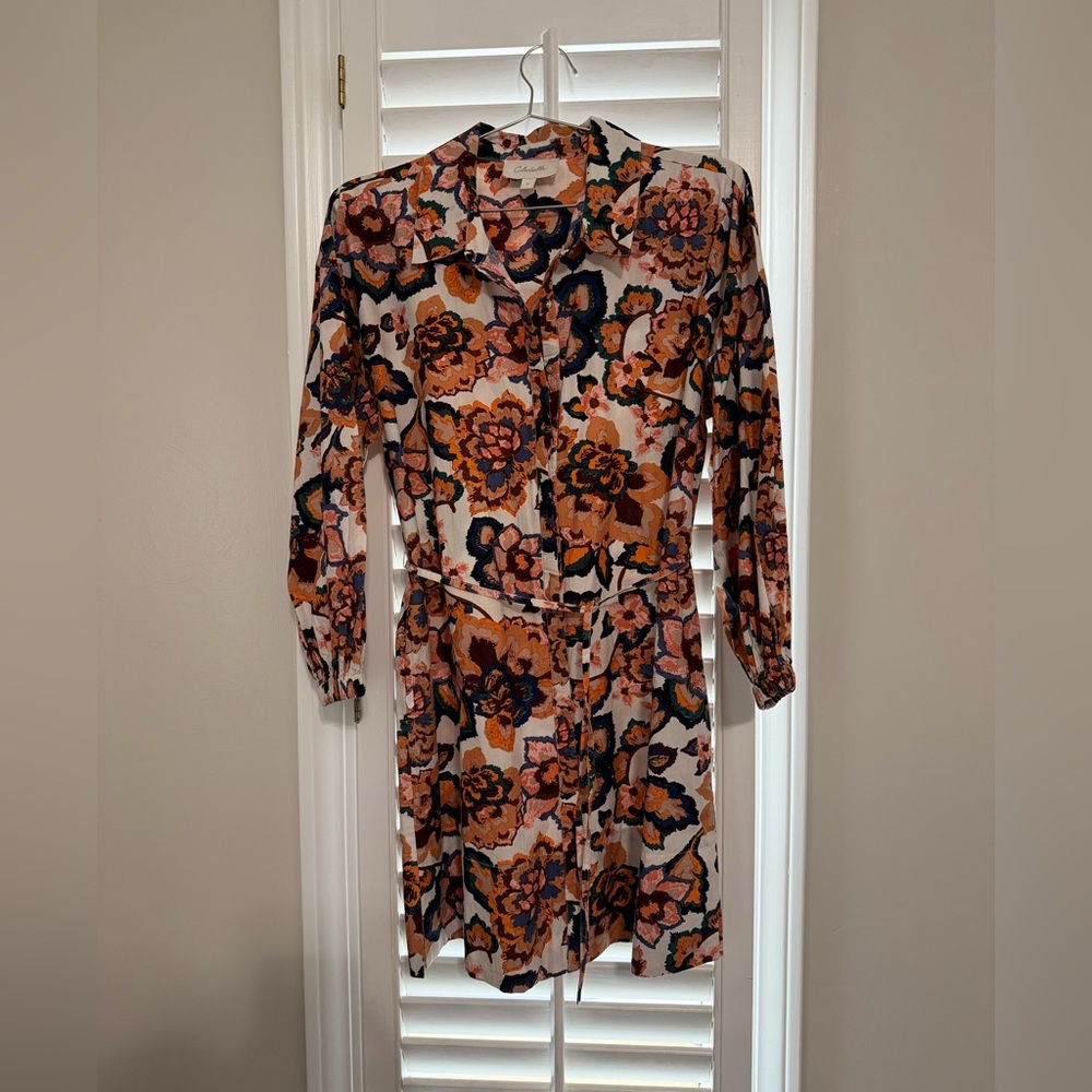 Cleobella Multicolor Floral Long Sleeve Dress